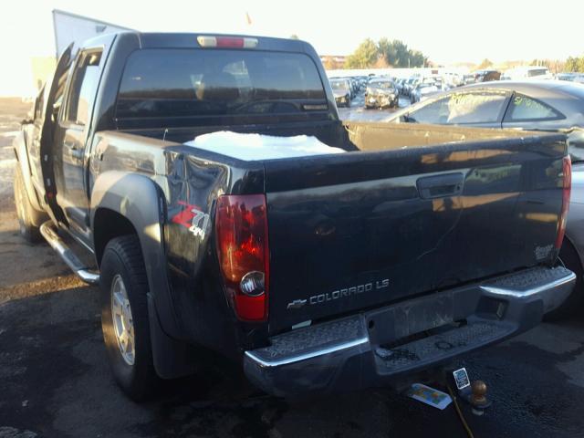1GCDT136248182788 - 2004 CHEVROLET COLORADO BLACK photo 3