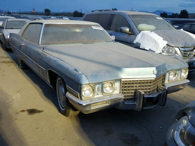 683471Q179046 - 1971 CADILLAC DEVILLE BLUE photo 1