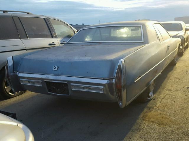 683471Q179046 - 1971 CADILLAC DEVILLE BLUE photo 4