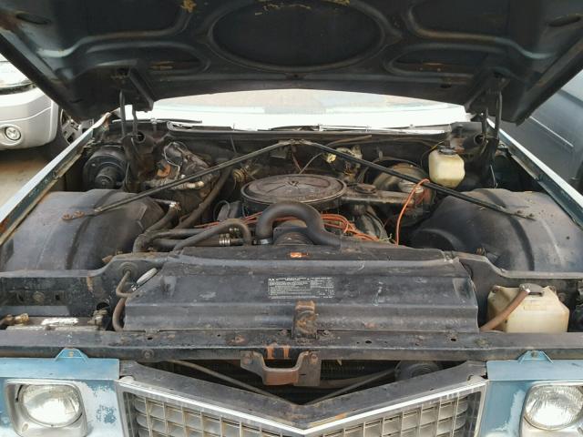 683471Q179046 - 1971 CADILLAC DEVILLE BLUE photo 7