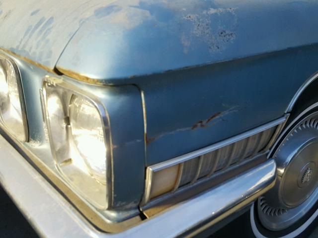 683471Q179046 - 1971 CADILLAC DEVILLE BLUE photo 9