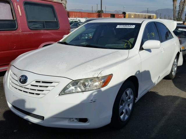 4T1BK46K97U553571 - 2007 TOYOTA CAMRY NEW WHITE photo 2