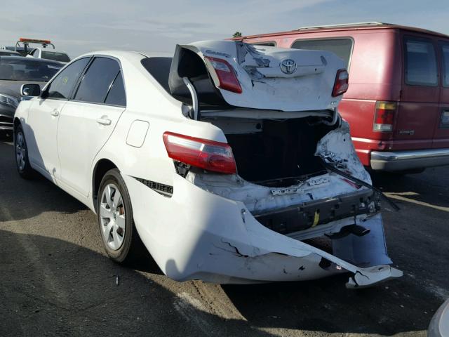 4T1BK46K97U553571 - 2007 TOYOTA CAMRY NEW WHITE photo 3