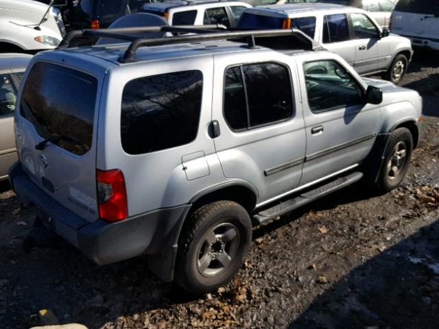 5N1ED28Y12C575219 - 2002 NISSAN XTERRA XE SILVER photo 4