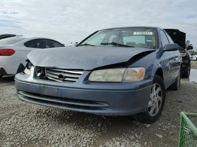 JT2BF22K9Y0252111 - 2000 TOYOTA CAMRY CE BLUE photo 2