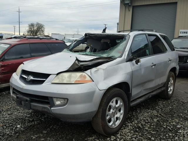 2HNYD18642H532396 - 2002 ACURA MDX TOURIN SILVER photo 2