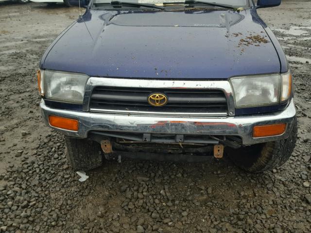 JT3HN86R7V0112461 - 1997 TOYOTA 4RUNNER SR BLUE photo 7