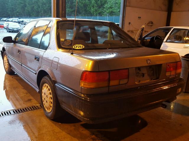 JHMCB754XNC024211 - 1992 HONDA ACCORD DX GRAY photo 3