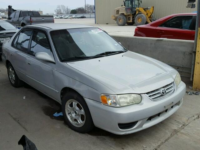 1NXBR12E62Z604740 - 2002 TOYOTA COROLLA CE SILVER photo 1