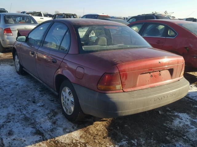 1G8ZH5280WZ199310 - 1998 SATURN SL1 RED photo 3