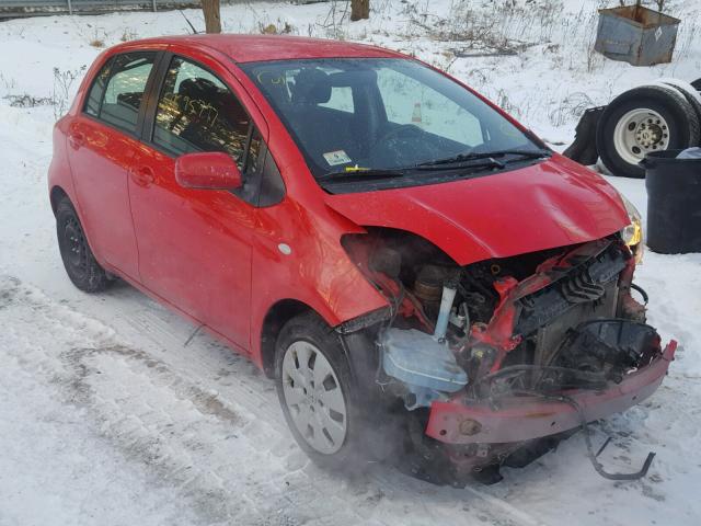 JTDKT903995222812 - 2009 TOYOTA YARIS RED photo 1