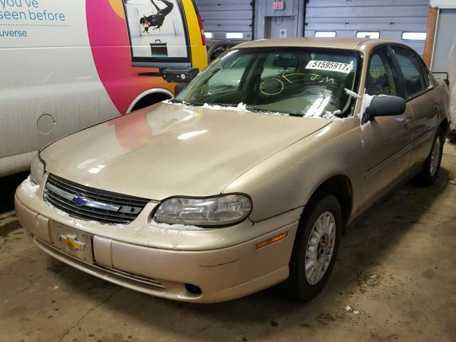 1G1ND52J33M517540 - 2003 CHEVROLET MALIBU BEIGE photo 2