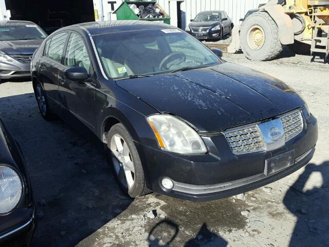 1N4BA41E84C900503 - 2004 NISSAN MAXIMA SE BLACK photo 1