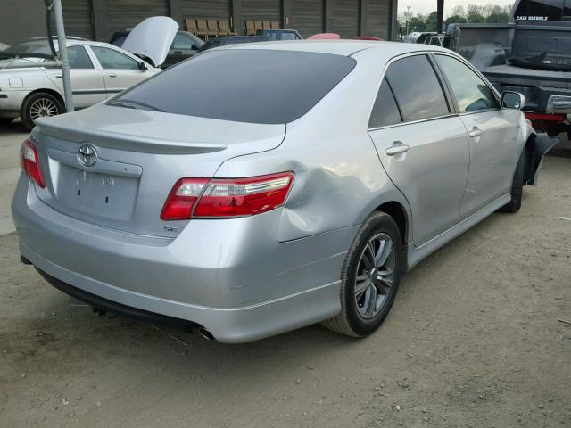 4T1BK46K57U008340 - 2007 TOYOTA CAMRY NEW GRAY photo 4