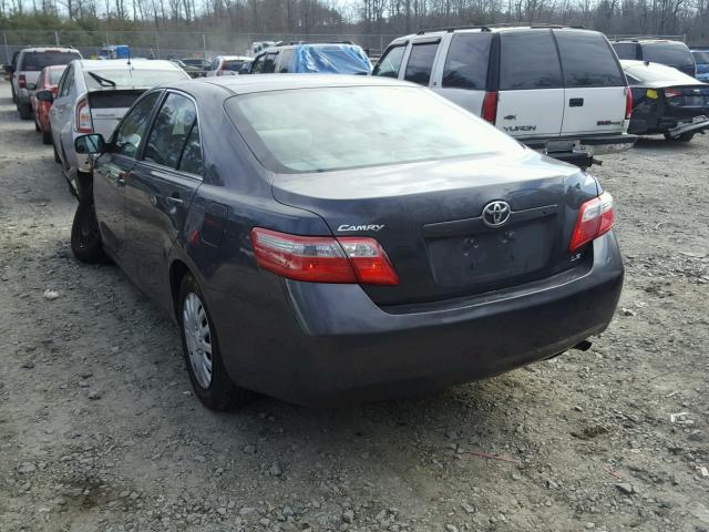 4T1BE46K68U248036 - 2008 TOYOTA CAMRY CE CHARCOAL photo 3