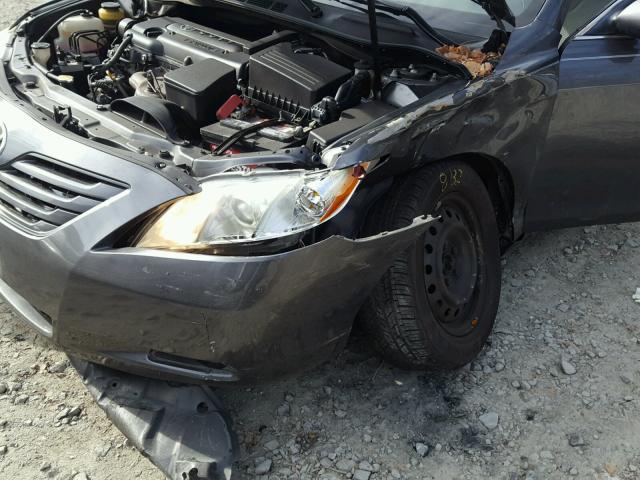 4T1BE46K68U248036 - 2008 TOYOTA CAMRY CE CHARCOAL photo 9