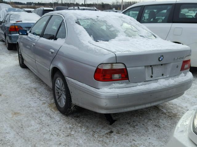 WBADT53423CE94773 - 2003 BMW 530 I SILVER photo 3