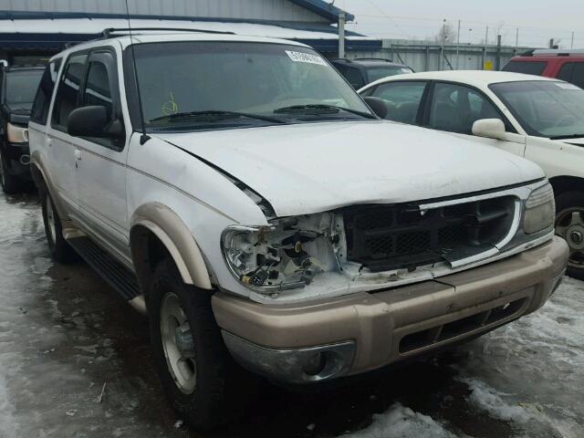 1FMZU74E1YZA44277 - 2000 FORD EXPLORER E WHITE photo 1