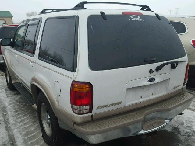 1FMZU74E1YZA44277 - 2000 FORD EXPLORER E WHITE photo 3