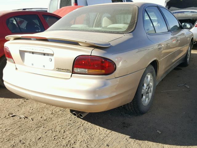 1G3WH52H72F200375 - 2002 OLDSMOBILE INTRIGUE G GOLD photo 4