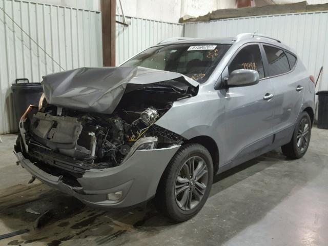 KM8JUCAG3EU890219 - 2014 HYUNDAI TUCSON GLS SILVER photo 2