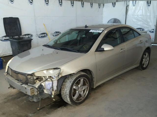 1G2ZJ57K394249699 - 2009 PONTIAC G6 TAN photo 2