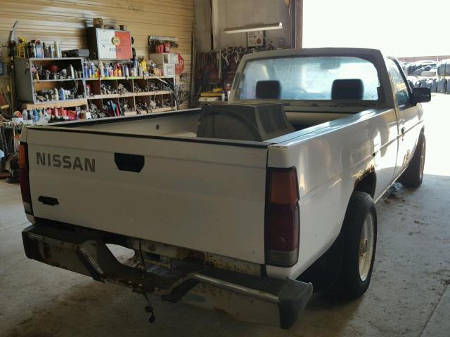 1N6HD12H6MC319453 - 1991 NISSAN TRUCK LONG WHITE photo 4