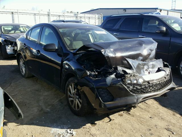 JM1BL1VGXC1511323 - 2012 MAZDA 3 I BLACK photo 1