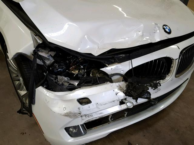 WBAKB83509CY58425 - 2009 BMW 750 LI WHITE photo 9