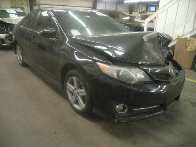 4T1BF1FK5DU227345 - 2013 TOYOTA CAMRY L BLACK photo 1