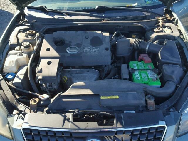 1N4AL11E56C110275 - 2006 NISSAN ALTIMA S GREEN photo 7