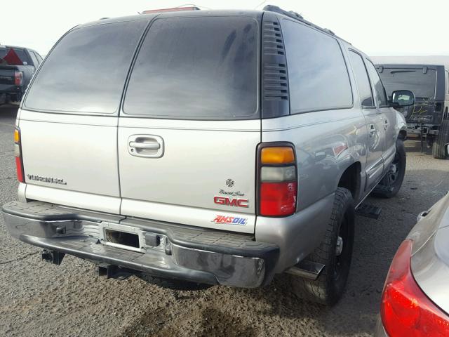 3GKFK16Z14G280324 - 2004 GMC YUKON XL K GRAY photo 4