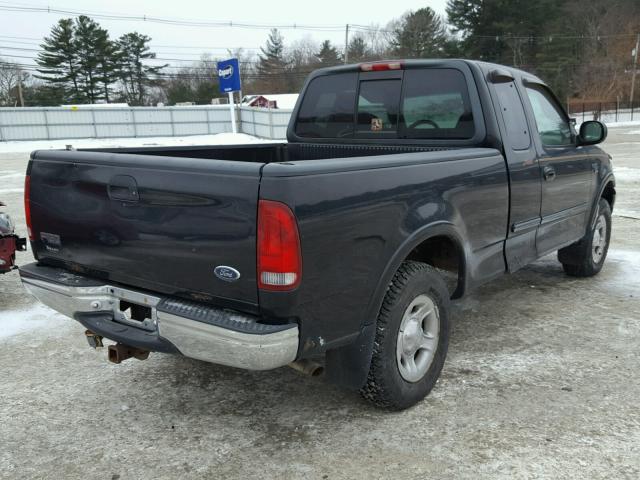 1FTRX18L7XNB00911 - 1999 FORD F150 BLACK photo 4