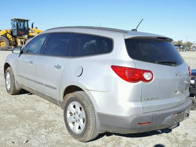 1GNER13D89S155467 - 2009 CHEVROLET TRAVERSE L SILVER photo 3