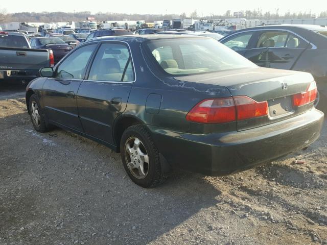 1HGCG5653WA263922 - 1998 HONDA ACCORD EX GREEN photo 3