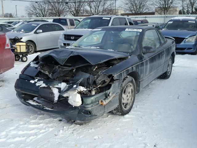 1G8ZH1272TZ106573 - 1996 SATURN SC2 GREEN photo 2