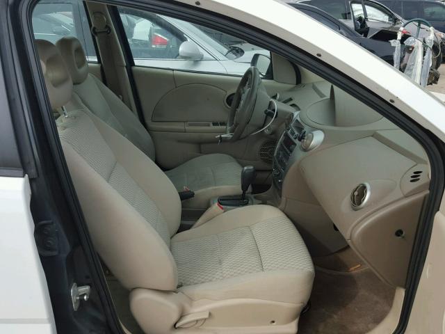 1G8AJ58F97Z102310 - 2007 SATURN ION LEVEL WHITE photo 5