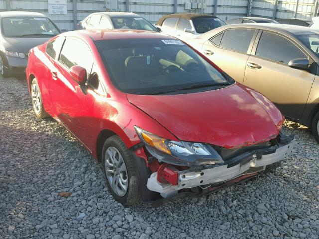 2HGFG3B58FH531789 - 2015 HONDA CIVIC LX RED photo 1