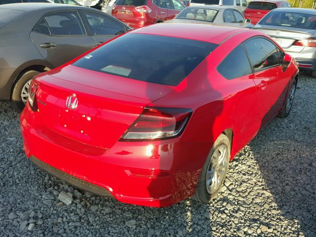 2HGFG3B58FH531789 - 2015 HONDA CIVIC LX RED photo 4