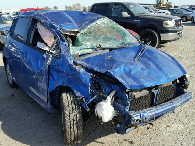 JHMGD38678S009001 - 2008 HONDA FIT SPORT BLUE photo 1