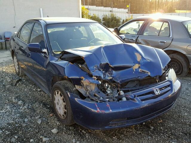 JHMCG66502C011904 - 2002 HONDA ACCORD LX BLUE photo 1