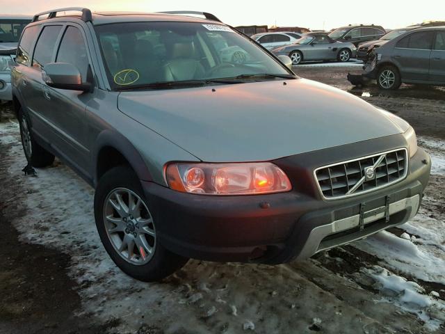 YV4SZ592471279874 - 2007 VOLVO XC70 GREEN photo 1