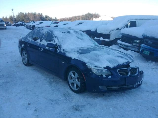 WBANV93518CZ61863 - 2008 BMW 535 XI BLUE photo 1