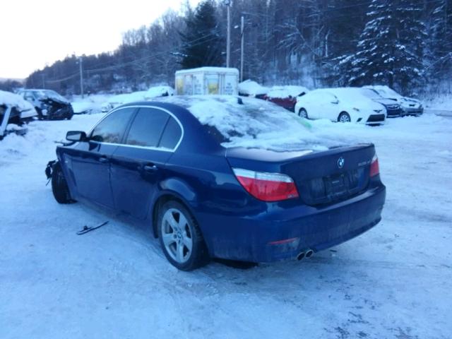 WBANV93518CZ61863 - 2008 BMW 535 XI BLUE photo 3