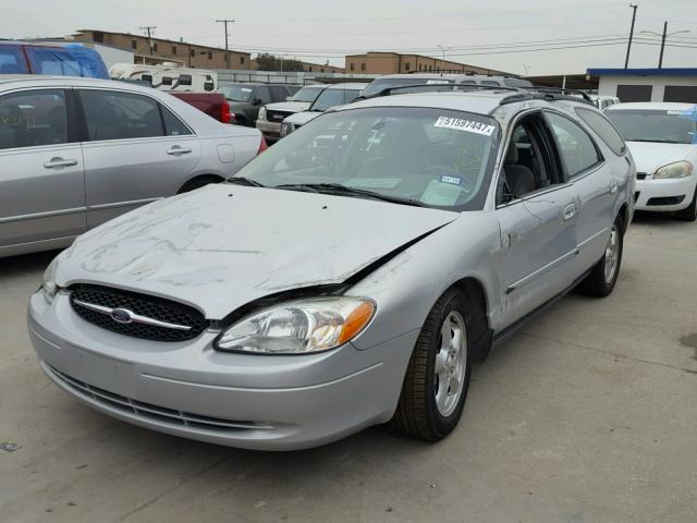 1FAFP58U82A179742 - 2002 FORD TAURUS SE SILVER photo 2