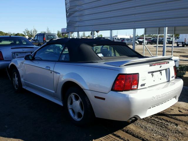 1FAFP45X3YF311441 - 2000 FORD MUSTANG GT SILVER photo 3