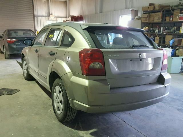 1B3HB28B58D652830 - 2008 DODGE CALIBER GOLD photo 3