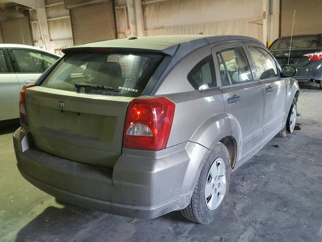 1B3HB28B58D652830 - 2008 DODGE CALIBER GOLD photo 4