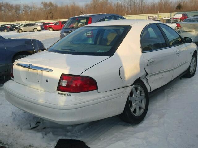 1MEFM55S23G606089 - 2003 MERCURY SABLE LS P WHITE photo 4