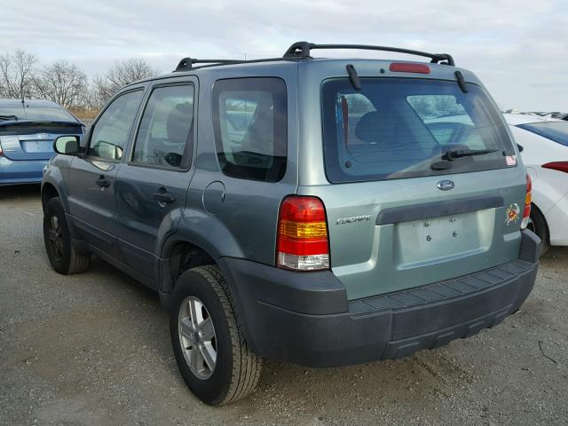 1FMYU02Z06KA25136 - 2006 FORD ESCAPE XLS GRAY photo 3